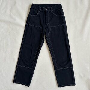 Rudy Jude Utility Jeans Professionally Dyed High Rise Double Knee Size 2